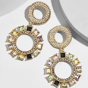 BAUBLE BAR PANDORA HOOP EARRINGS